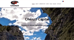 Desktop Screenshot of chanzocapital.com